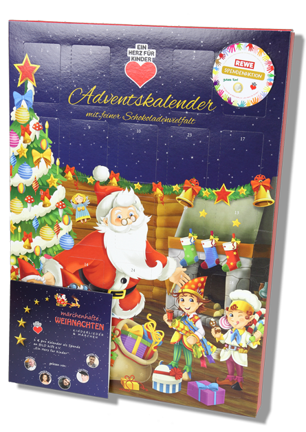 Adventskalender mit Herz