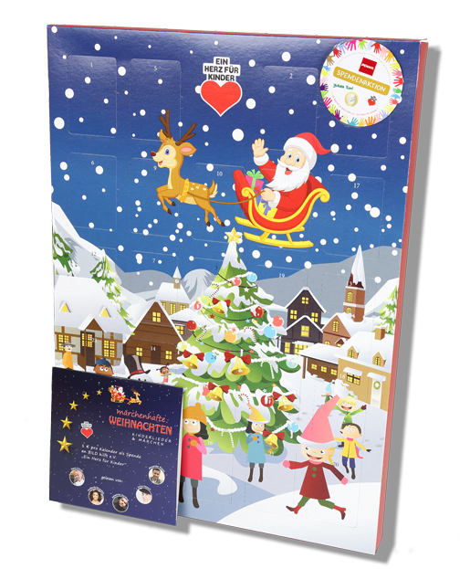 Adventskalender mit Herz