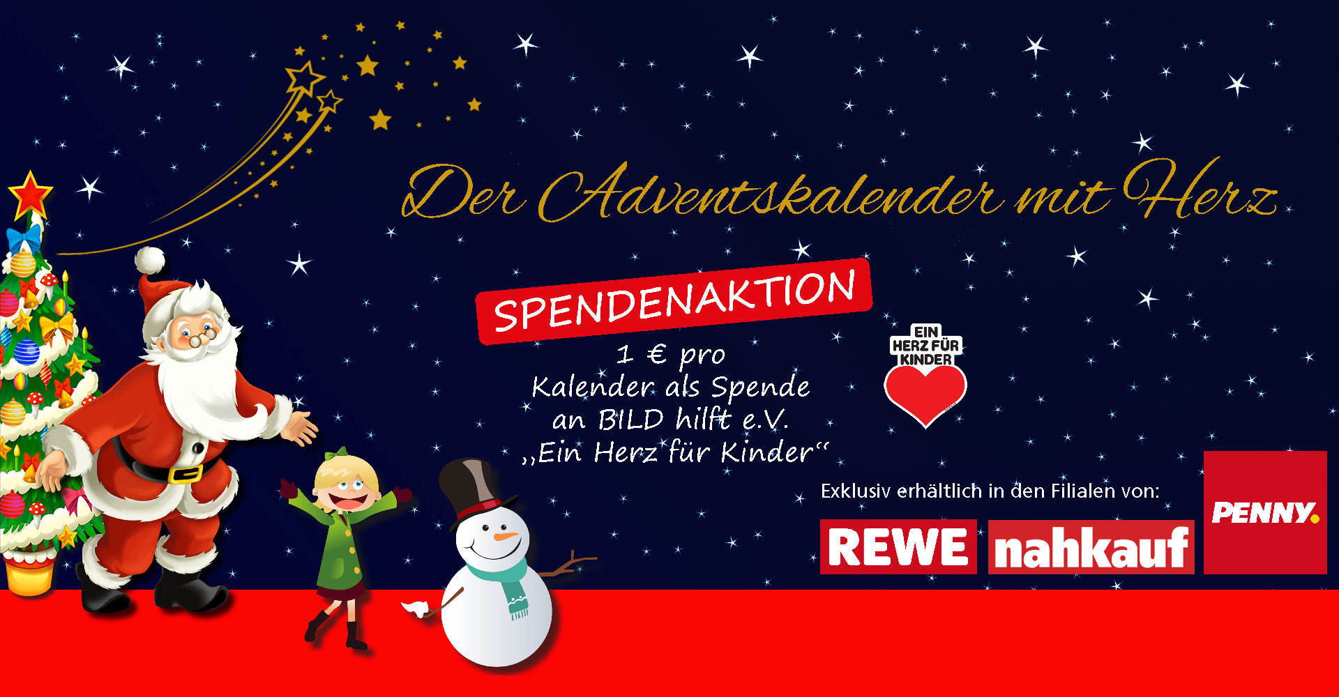 Der Adventskalender mit Herz